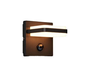 LumenXL Wandlamp Stefano - met sensor - Antraciet