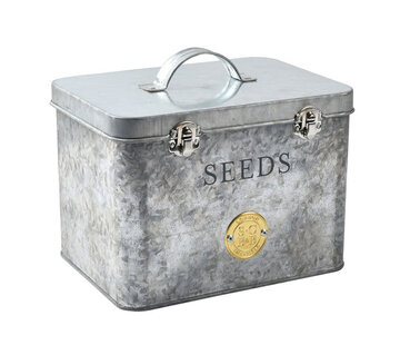 Burgon & Ball Sophie Conran - Bewaarblik zaden - Gegalvaniseerd