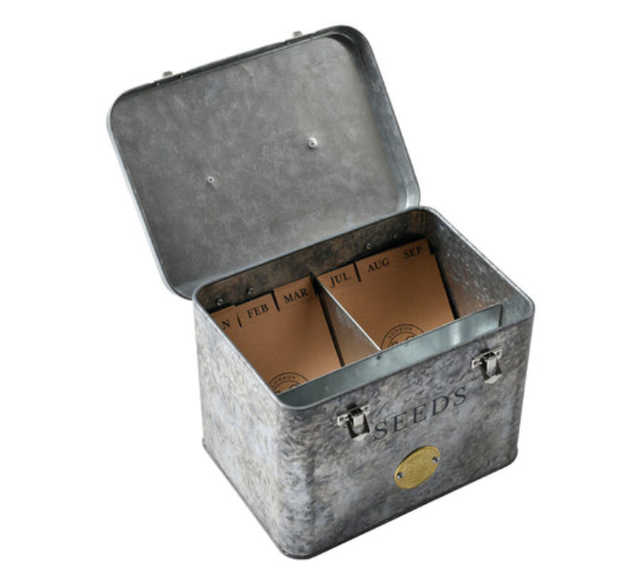 Sophie Conran - Bewaarblik zaden - Gegalvaniseerd