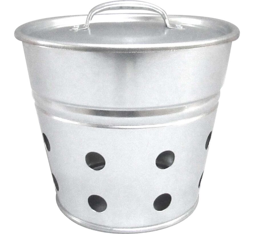 Compost emmer 5 liter - In de grond - Gegalvaniseerd