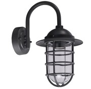 LumenXL Wandlamp Claudia - Buiten - Landelijk zwart