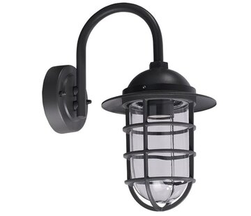 LumenXL Wandlamp Claudia - Buiten - Landelijk zwart