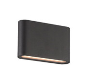 LumenXL Design wandlamp Tommy - Voor buiten - Antraciet