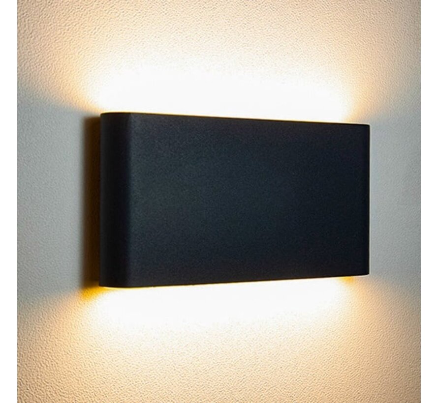 Design wandlamp Tommy - Voor buiten - Antraciet