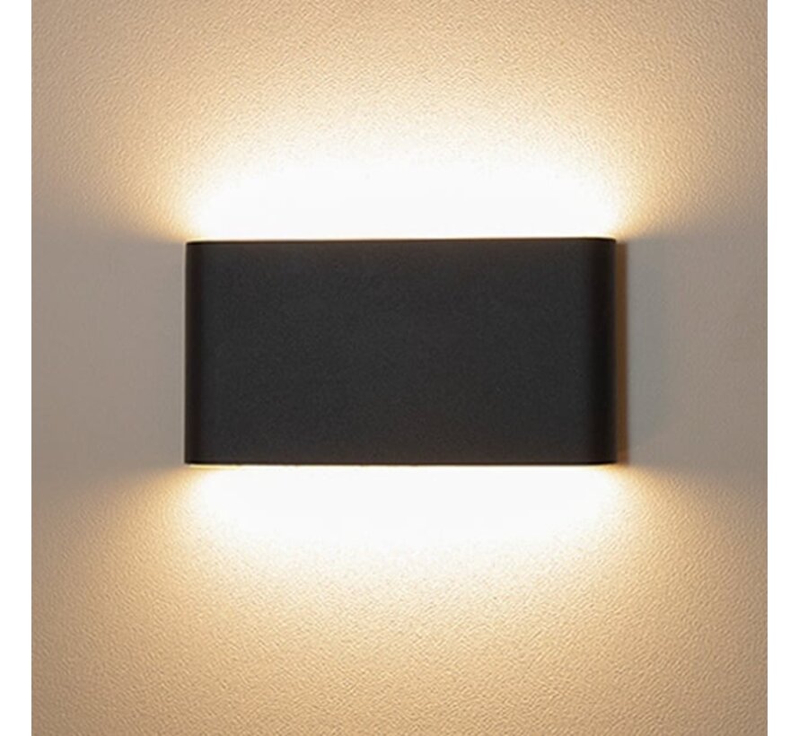 Design wandlamp Tommy - Voor buiten - Antraciet