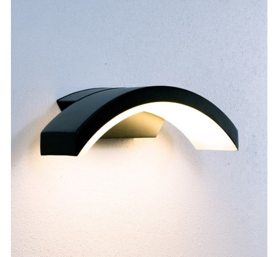 Design wandlamp Vic - Buitenlamp - Zwart