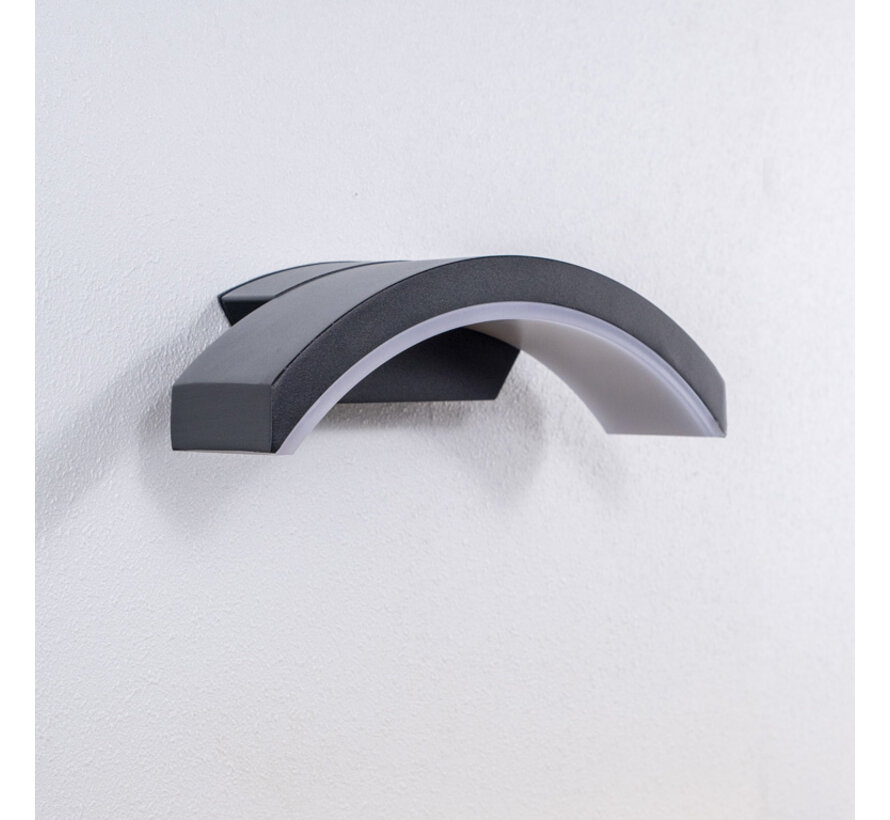 Design wandlamp Vic - Buitenlamp - Zwart