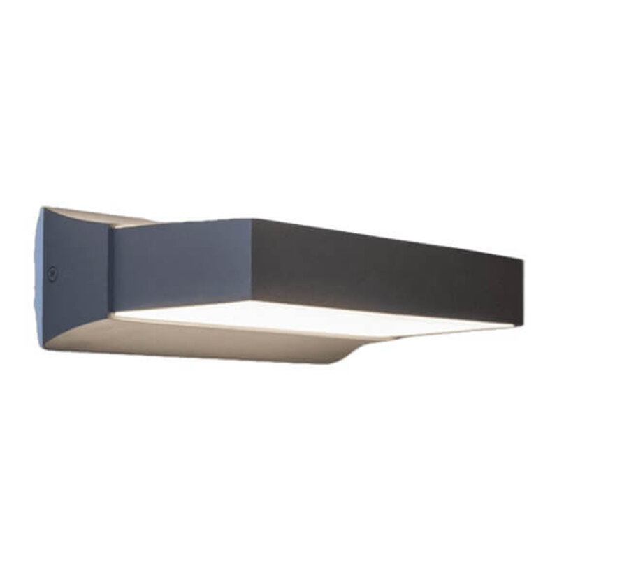 Moderne wandlamp Onyx - Buiten - Antraciet