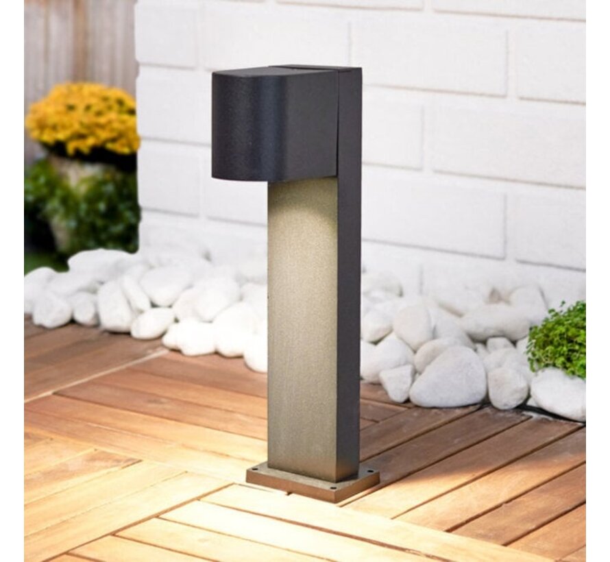 Staande buitenlamp Simone - Zwart