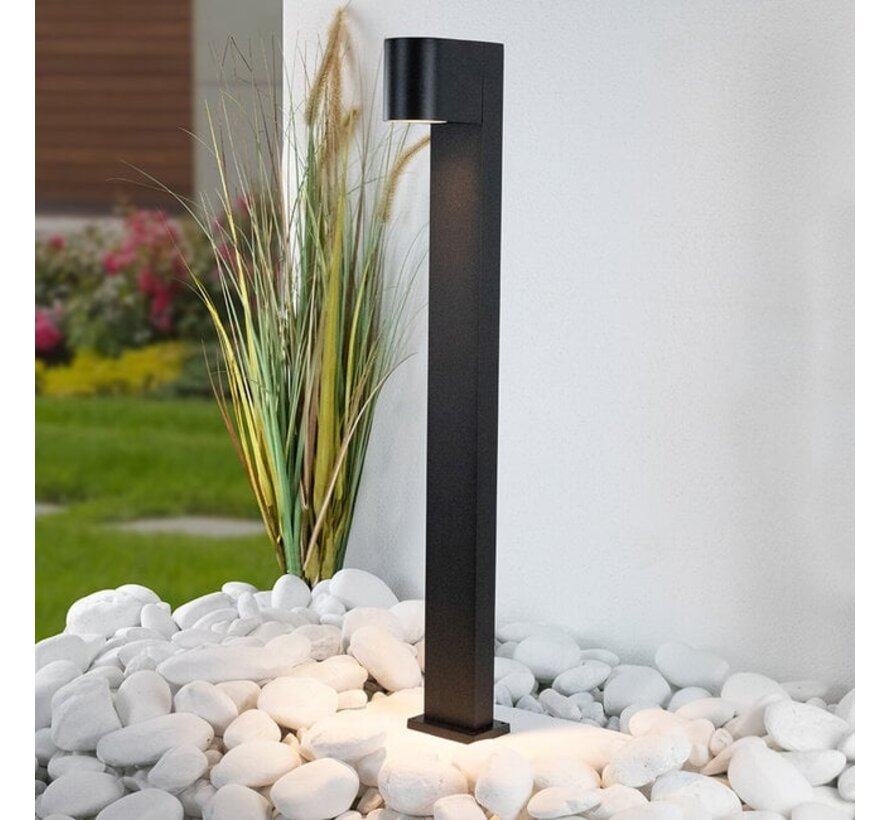 Staande buitenlamp Simone - Zwart