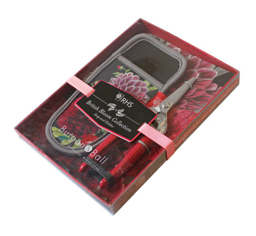 Snoeischaar + Holster - British Bloom