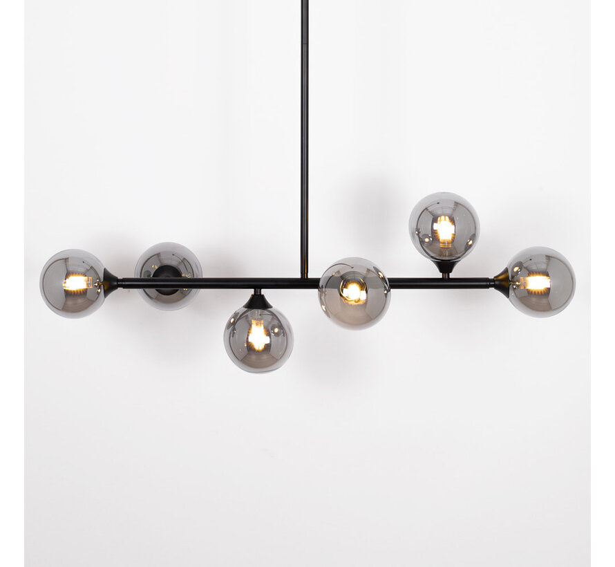 Design plafondlamp Aster - 6-lichts - G9 fitting