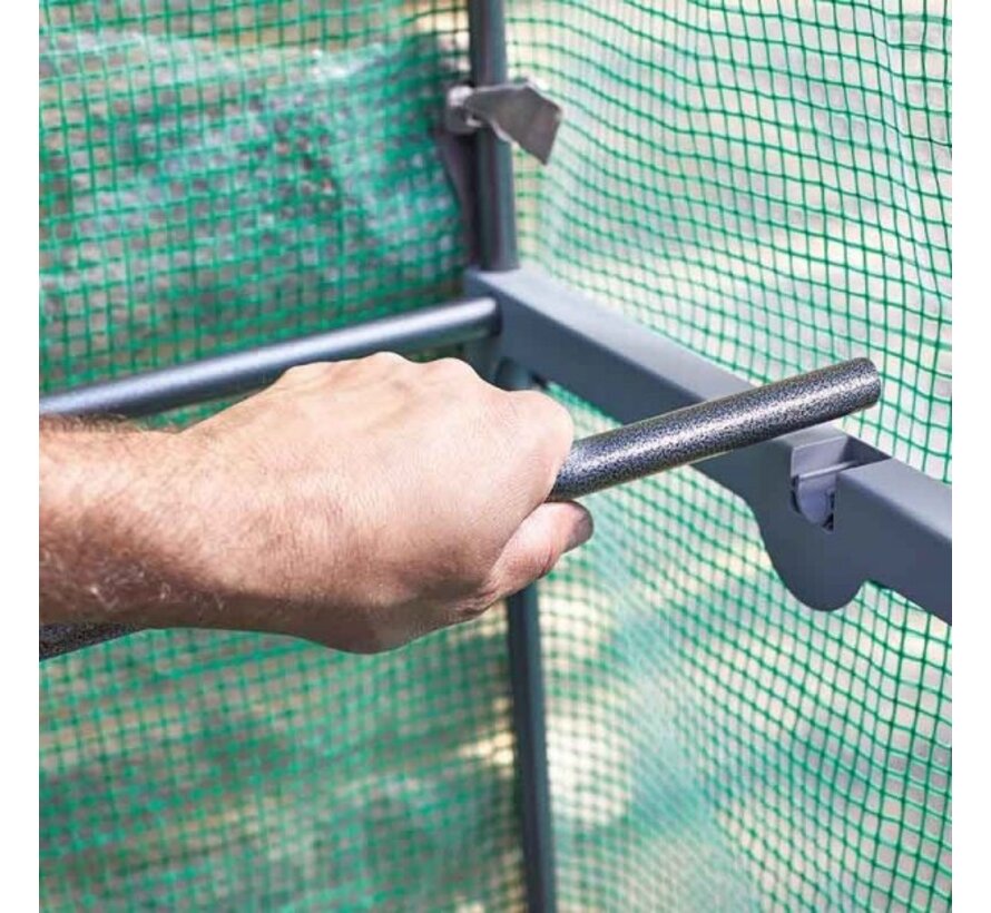 GroZone Kweekkast - 4 trede - 6 veiligheidspunten - 4 ventilatieopeningen