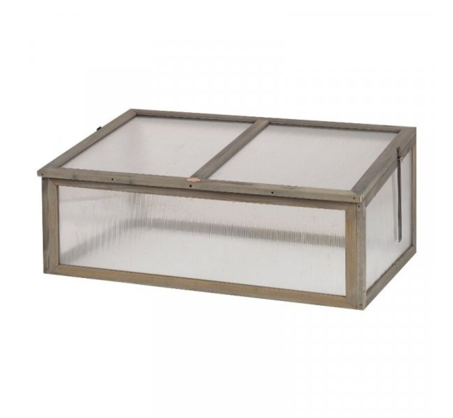 GroZone koude kas - Hout - 100 x 65 x 40 cm