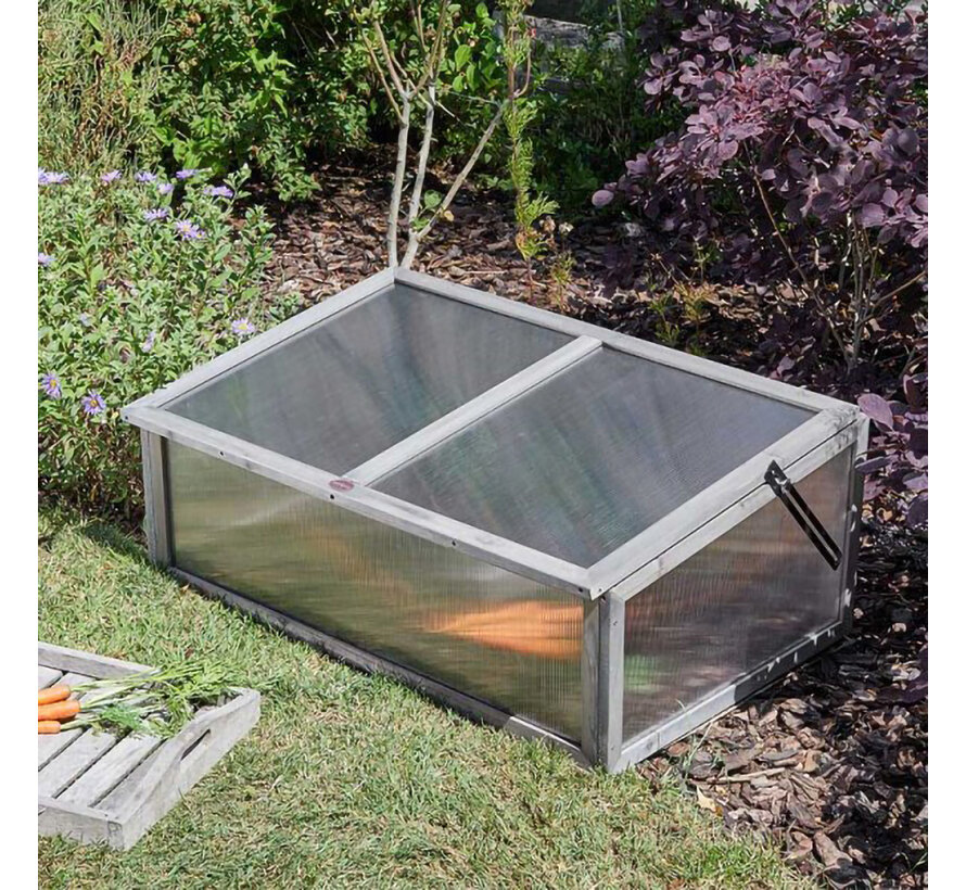 GroZone koude kas - Hout - 100 x 65 x 40 cm