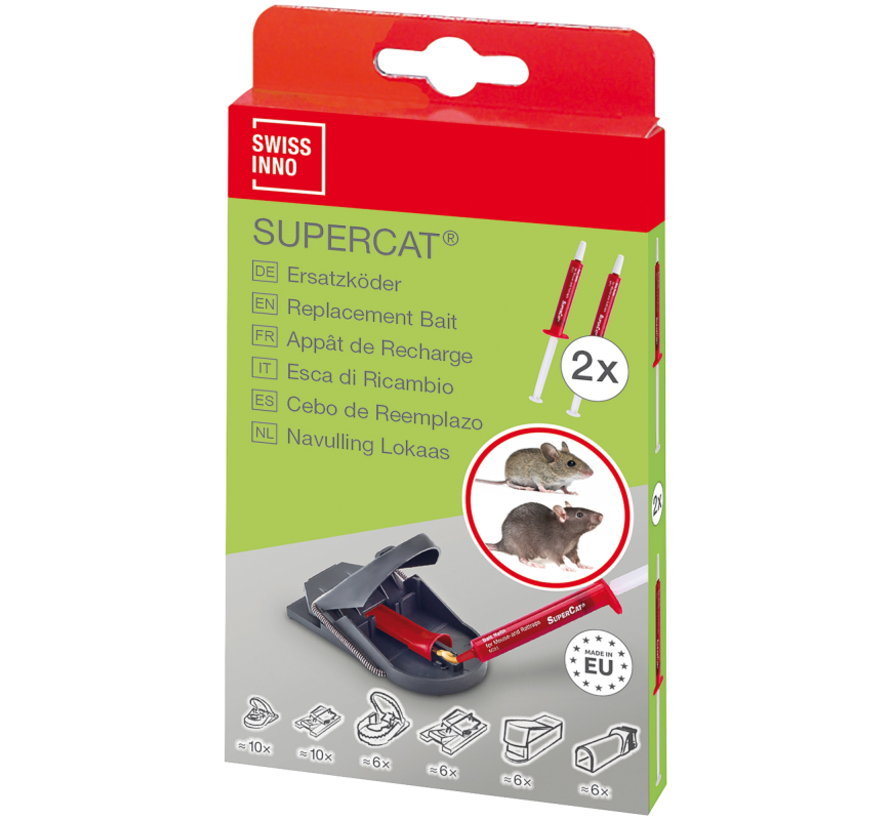 Swissinno Muizen en rattenval lokstof - Navulling