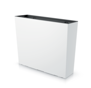 Prosperplast Plantenbak Urbi Case Tower - Wit - 77 x 68 cm