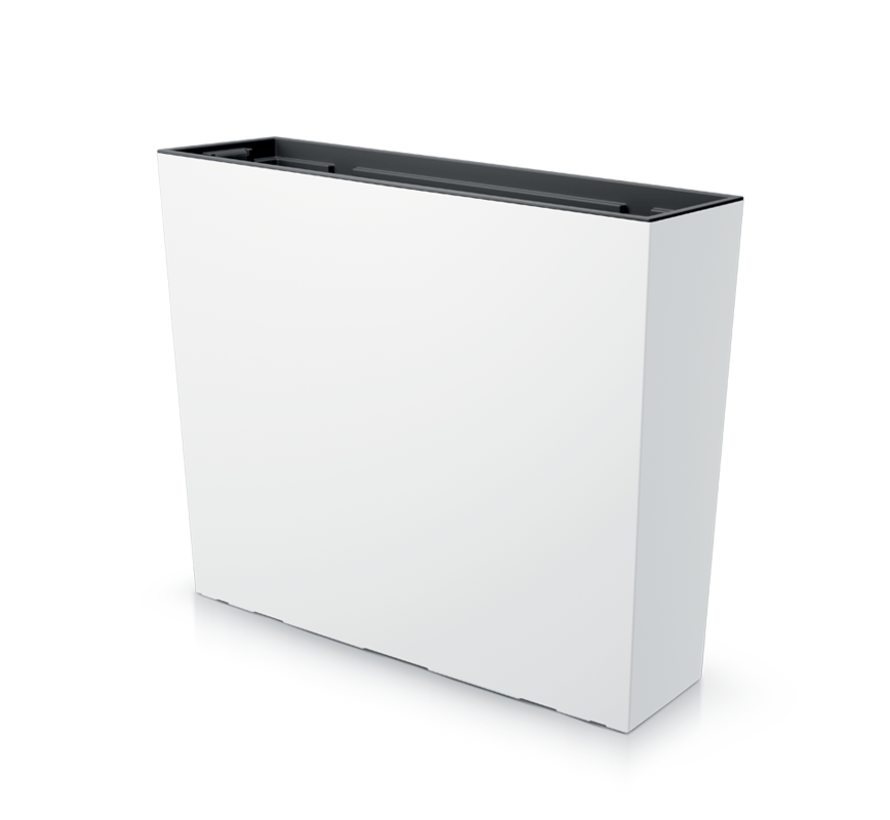 Plantenbak Urbi Case Tower - Wit - 77 x 68 cm