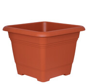 Geli Bloempot Nora - Terracotta - 23 - 58 cm - Vierkant