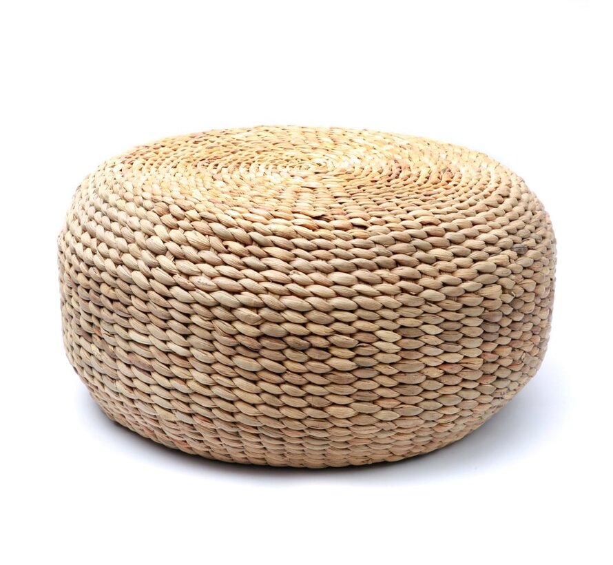 Hyacinth Poef - Naturel M - 60 x 30 cm