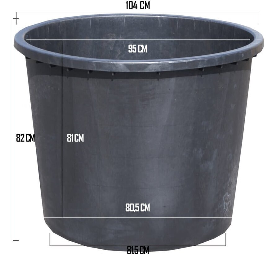 Boomkuip 500 liter (ø 104 x 82 cm)