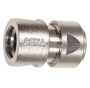 Geka Slangkoppeling Chroom - 1/2" - Klik-v