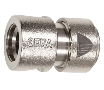 Geka Slangkoppeling Chroom - 1/2" - Klik-v