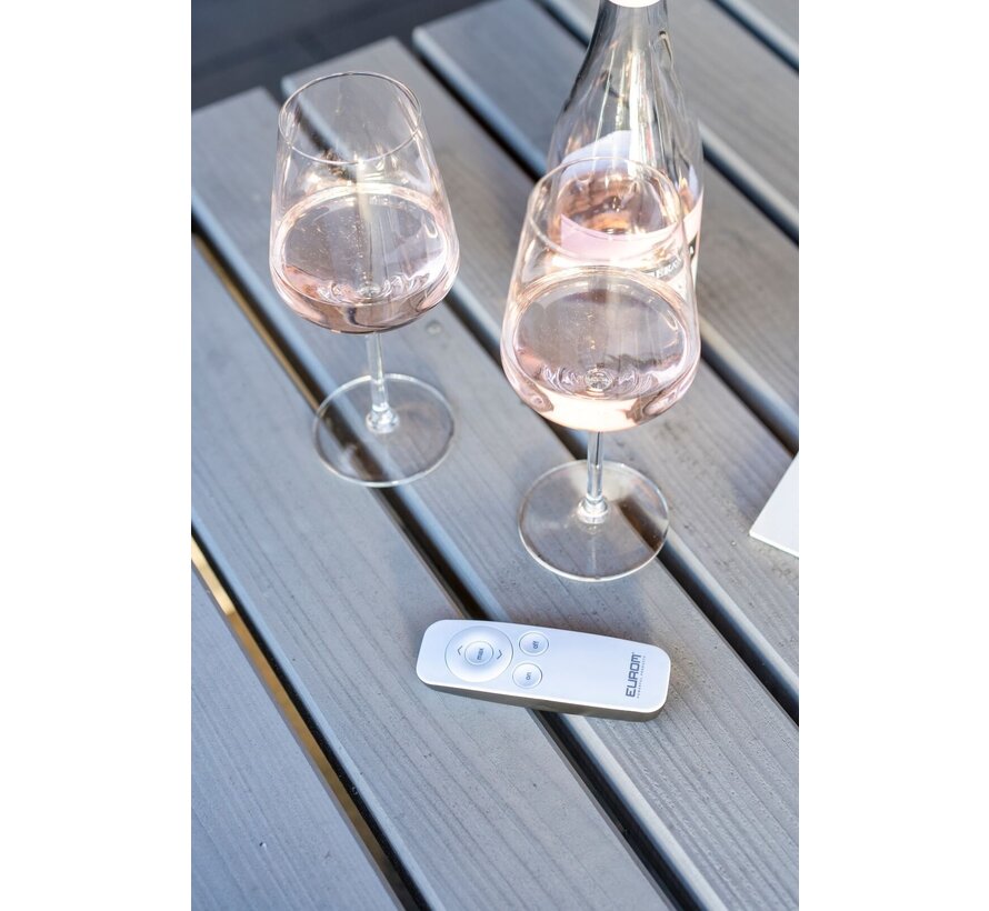 Eurom Heat and Beat - Terrasverwarmer - Zwart