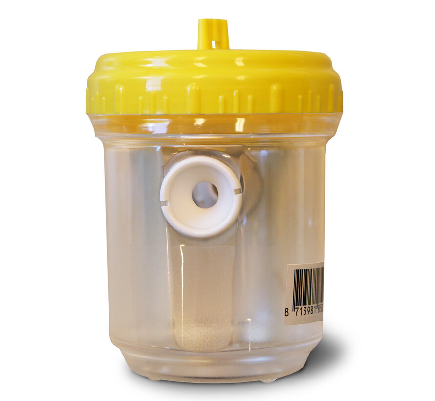 Wespen en slakkenval