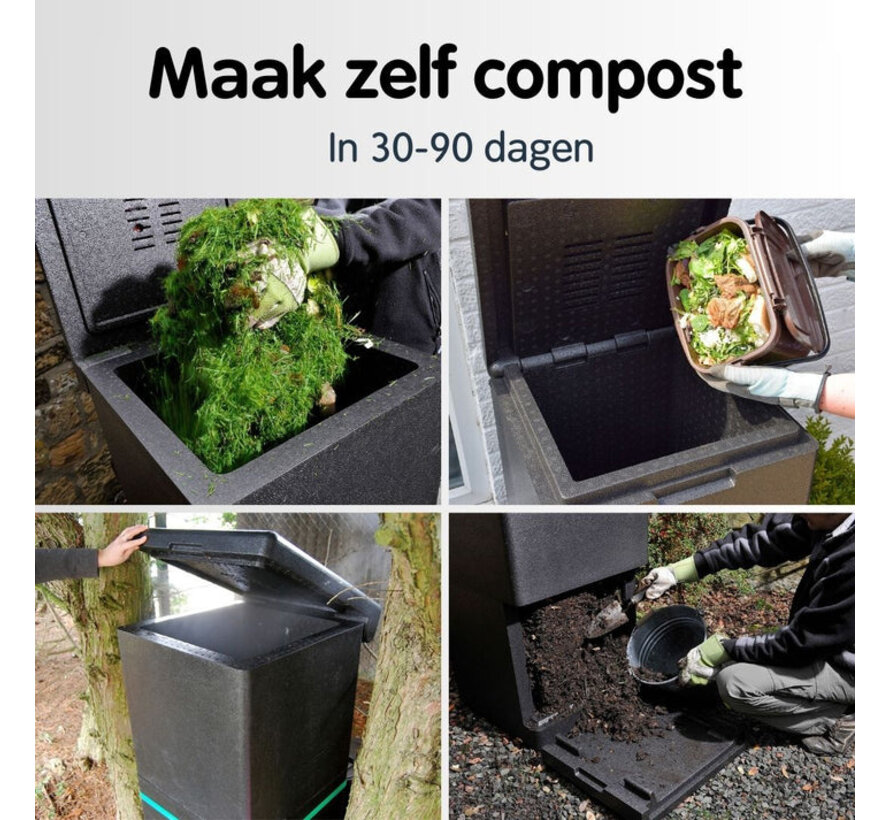 Compostvat Hotbin - Mini 100 liter - 32x sneller - Warm composteren