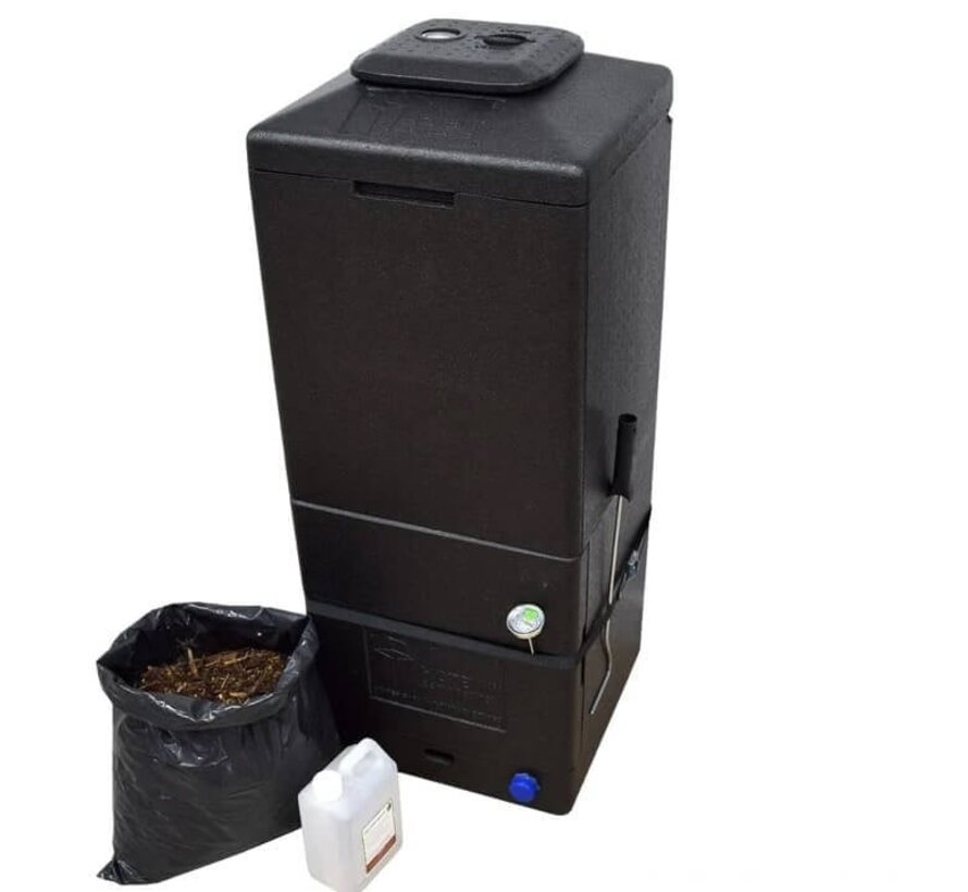 Compostvat Hotbin - Mini 100 liter - 32x sneller - Warm composteren