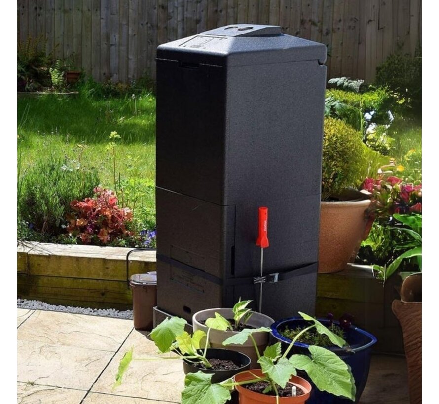 Compostvat Hotbin - Mini 100 liter - 32x sneller - Warm composteren
