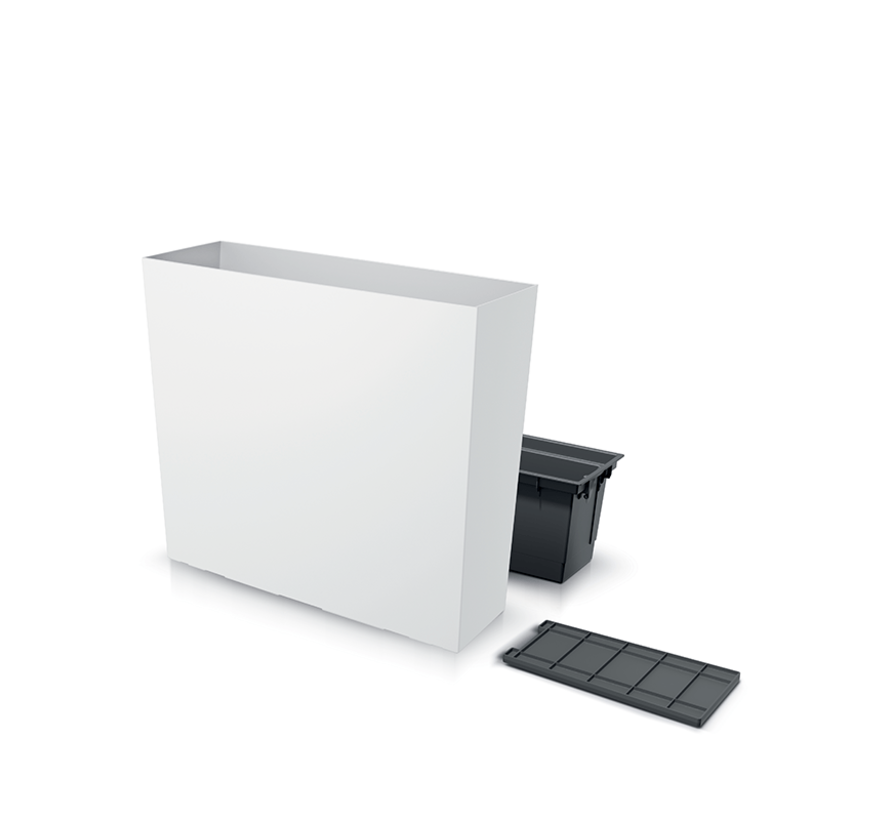 Plantbak Urbi Case - 58 x 50 cm - Wit