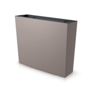 Prosperplast Plantbak Urbi Case Tower - Taupe - 77 x 68 cm