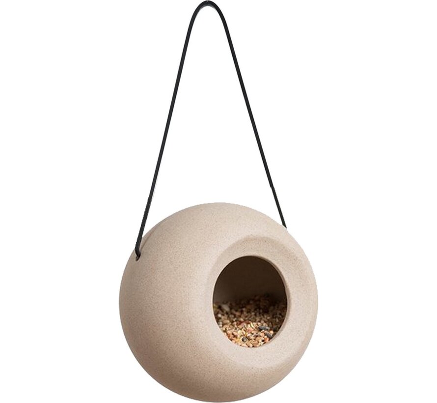 Voederbol Lisa - Keramiek - Beige of grijs