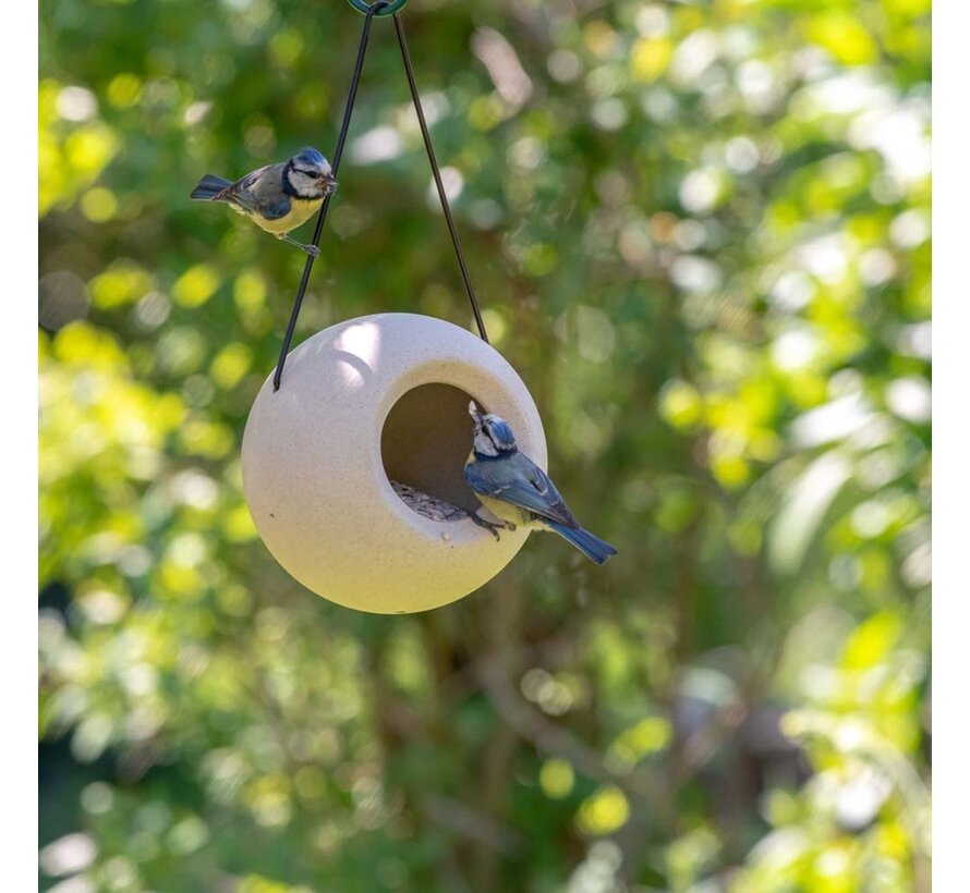 Voederbol Lisa - Keramiek - Beige of grijs