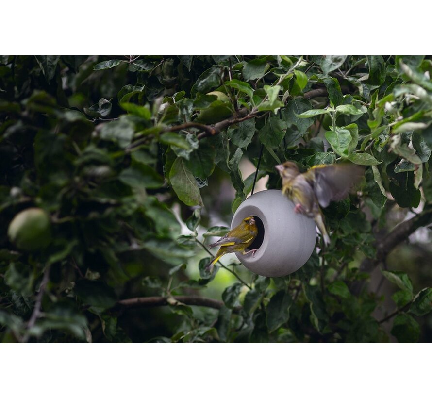 Voederbol Lisa - Keramiek - Beige of grijs