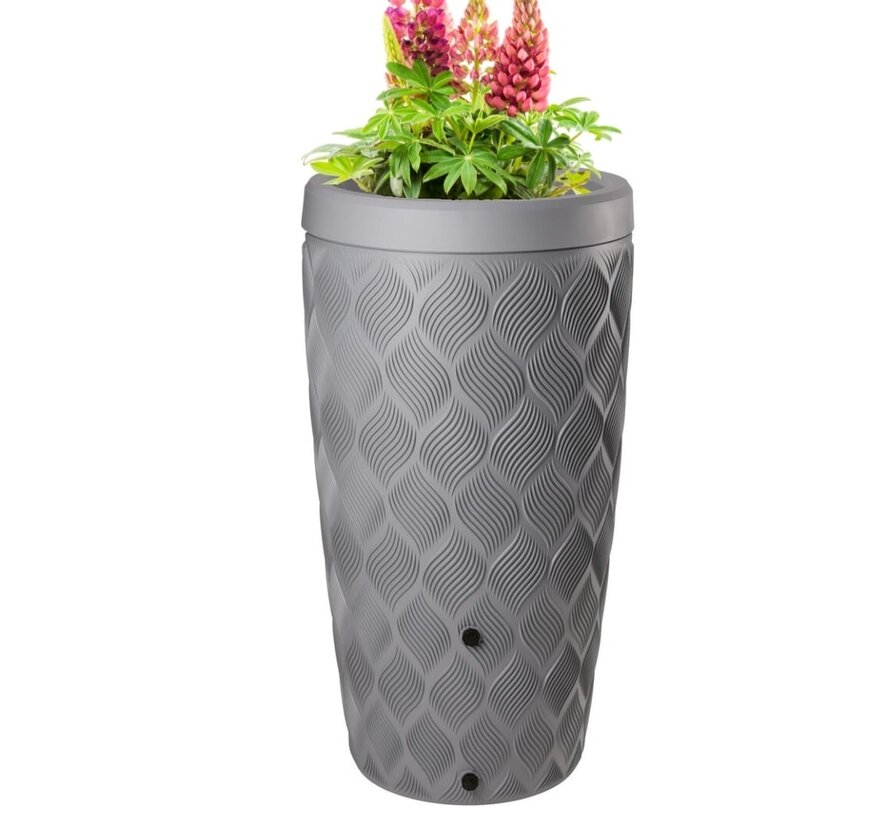 Regenton Delta - 240 liter - 5 kleuren - Inclusief plantenbak