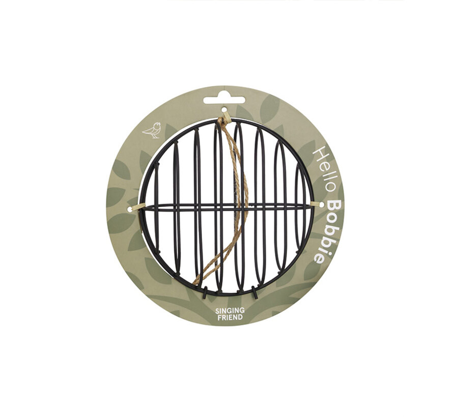 Vetbolhouder Bobbie - Rond - Metaal