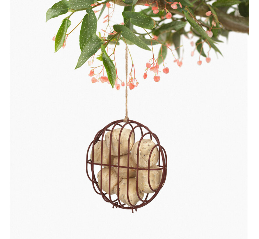 Vetbolhouder Bobbie - Rond - Metaal