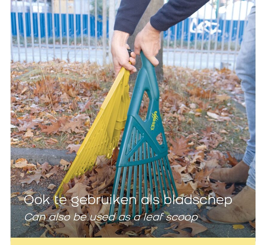 GardiREX Bladhark - Telescopische steel - Bladschep - 24 tanden