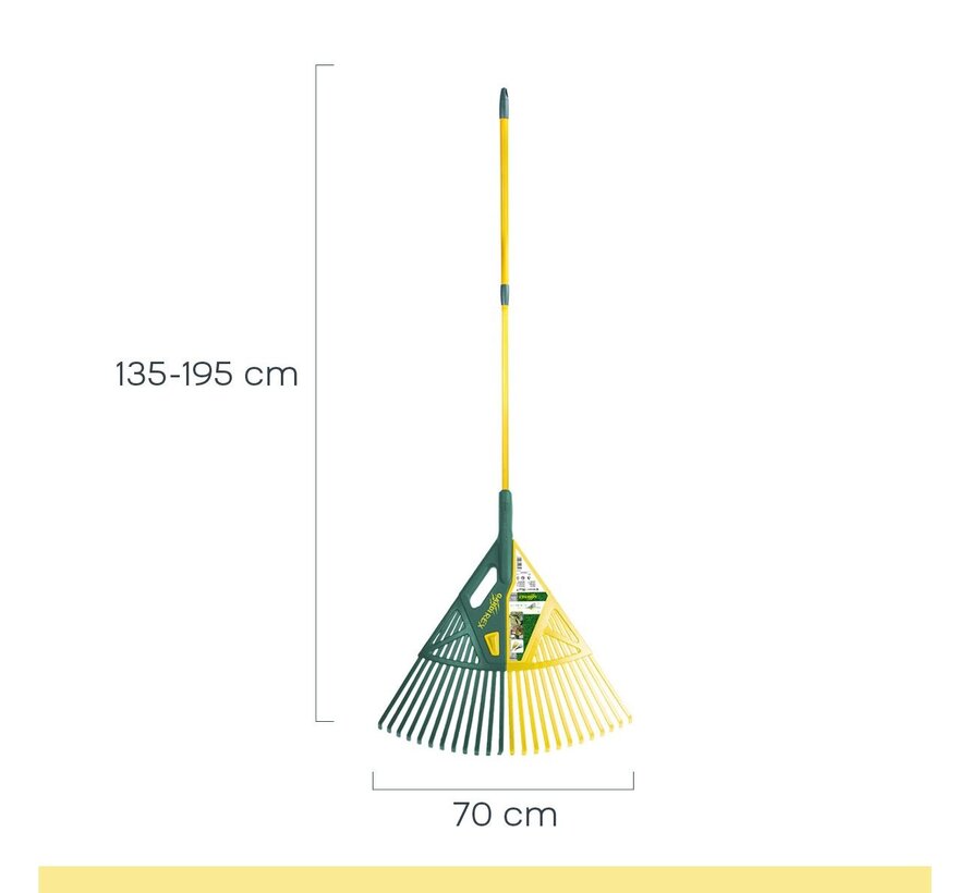 GardiREX Bladhark - Telescopische steel - Bladschep - 24 tanden