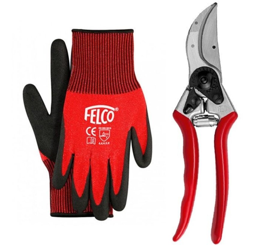 Felco 2 snoeischaar + Gratis handschoenen 701-L