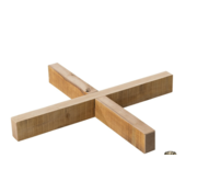 Meuwissen Agro Houten regenton voet - Large 80 x 10 cm - Lichtbruin