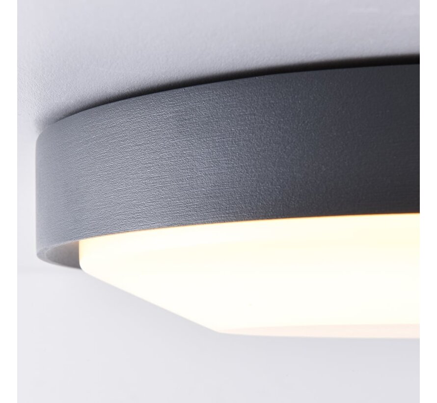 Landon Platfondlamp - Voor buiten - 3000K - IP65