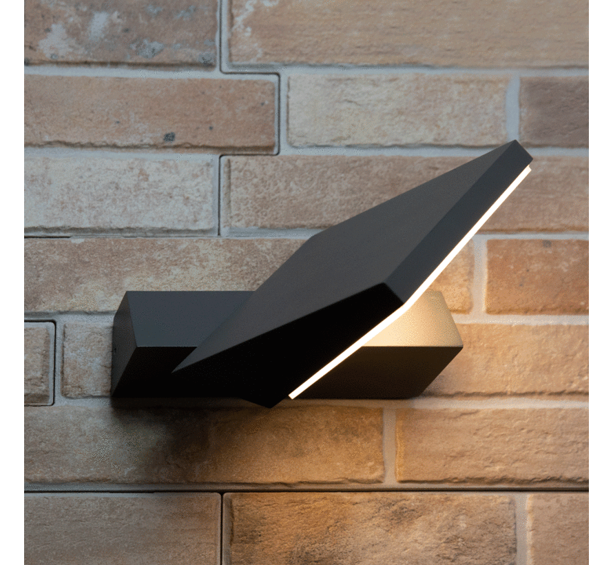 Argento wandlamp voor buiten - Draaibaar - Antraciet