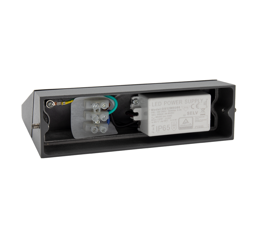 Argento wandlamp voor buiten - Draaibaar - Antraciet