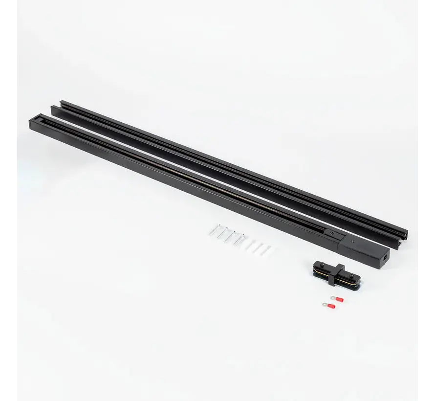 1-fase railsysteem - 1,5 meter - Jill spots - Plafond