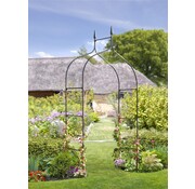 Smart Garden Products Rozenboog  Minster - 140 x 295 cm - Zwart metaal