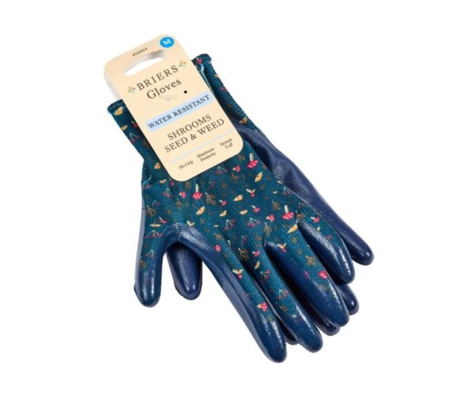 Tuinhandschoenen Seed & Weed - Paddenstoelen - M